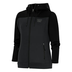Washington Commanders Antigua Women's Tonal Logo Protect Full-Zip Hoodie Jacket | NFL Hot