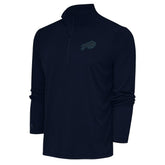 Buffalo Bills Antigua Tonal Logo Tribute Quarter-Zip Pullover Top | NFL Discount