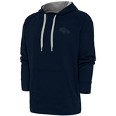 Denver Broncos Antigua Tonal Logo Victory Pullover Hoodie | NFL Hot