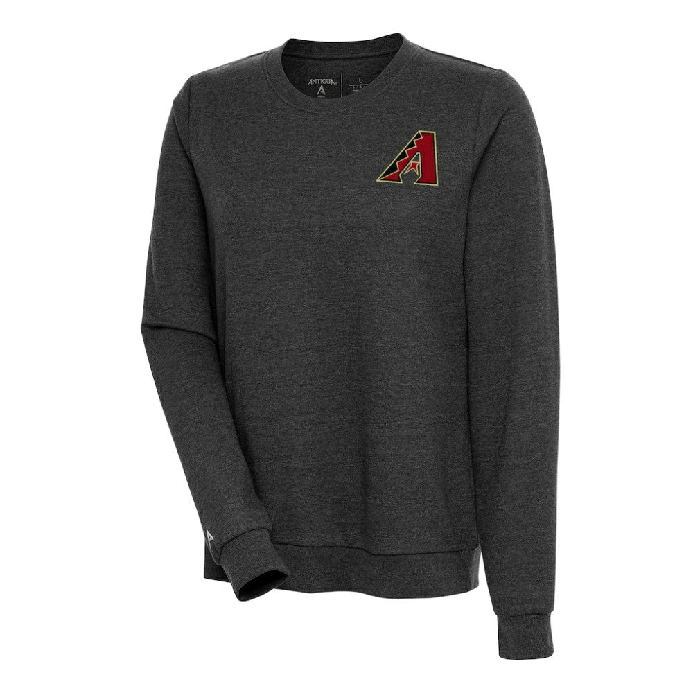 Arizona Diamondbacks Antigua Women's Action Crewneck Pullover Sweatshirt - MLB Pullover