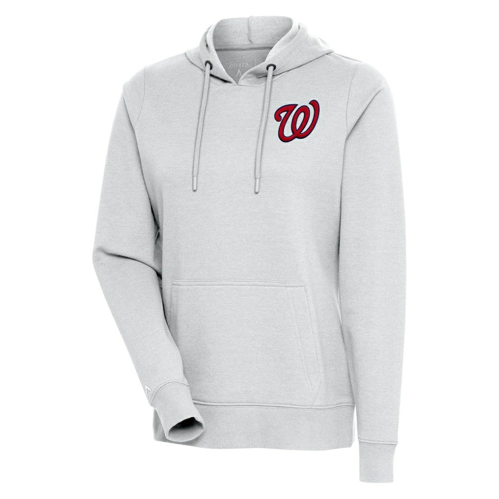 Washington Nationals Antigua Women's Action Pullover Hoodie - MLB Hoodies