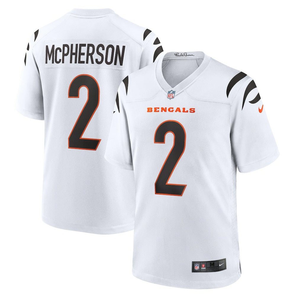 Cincinnati Bengals Evan McPherson Game Player Jersey | NFL Discount
