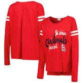 St. Louis Cardinals Touch Women's Free Agent Long Sleeve T-Shirt - MLB T-shirts