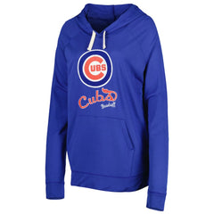 Chicago Cubs Touch Women's Pre-Game Raglan Pullover Hoodie - MLB Hoodies