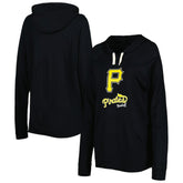 Pittsburgh Pirates Touch Women's Pre-Game Raglan Pullover Hoodie - MLB Hoodies