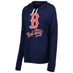 Boston Red Sox Touch Women's Pre-Game Raglan Pullover Hoodie - MLB Hoodies