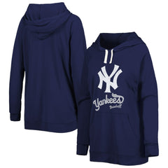 New York Yankees Touch Women's Pre-Game Raglan Pullover Hoodie - MLB Hoodies