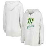 Athletics Touch Women's Pre-Game Raglan Pullover Hoodie - MLB Hoodies