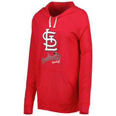 St. Louis Cardinals Touch Women's Pre-Game Raglan Pullover Hoodie - MLB Hoodies