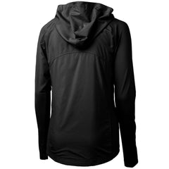 Las Vegas Raiders Cutter & Buck Women's Throwback Logo Adapt Eco Knit Hybrid Recycled Full-Zip Hoodie | NFL Outlet