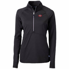 San Francisco 49ers Cutter & Buck Women's Throwback Logo Adapt Eco Knit Stretch Recycled Half-Zip Pullover Top | NFL Near me
