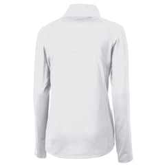 Buffalo Bills Cutter & Buck Women's Throwback Logo Adapt Eco Knit Stretch Recycled Half-Zip Pullover Top | NFL New