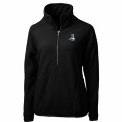 Detroit Lions Cutter & Buck Women's Throwback Logo Cascade Eco Sherpa Fleece Half-Zip Pullover Jacket | NFL Online