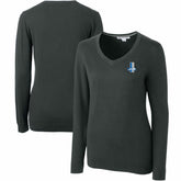 Detroit Lions Cutter & Buck Women's Throwback Logo Lakemont Tri-Blend V-Neck Sweater | NFL US