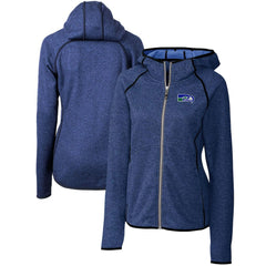 Seattle Seahawks Cutter & Buck Women's Throwback Logo Mainsail Full-Zip Jacket | NFL Discount