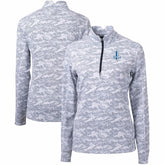 Detroit Lions Cutter & Buck Women's Throwback Logo Traverse Camo Quarter-Zip Pullover Top | NFL On sale