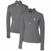 Detroit Lions Cutter & Buck Women's Throwback Logo Traverse Stretch Quarter-Zip Pullover Top | NFL On sale