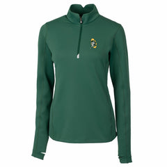 Green Bay Packers Cutter & Buck Women's Throwback Logo Traverse Stretch Quarter-Zip Pullover Top | NFL Online