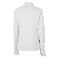 Miami Dolphins Cutter & Buck Women's Throwback Logo Traverse Stretch Quarter-Zip Pullover Top | NFL Sale