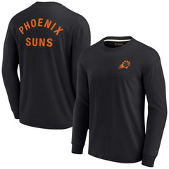 Black Phoenix Suns Unisex Elements Super Soft Long Sleeve T-Shirt | NBA