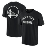Black Golden State Warriors Unisex Elements Super Soft Short Sleeve T-Shirt sale | NBA