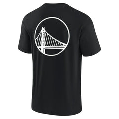 Black Golden State Warriors Unisex Elements Super Soft Short Sleeve T-Shirt sale | NBA