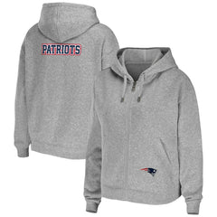 New England Patriots WEAR by Erin Andrews Women's Team Full-Zip Hoodie | NFL Outlet