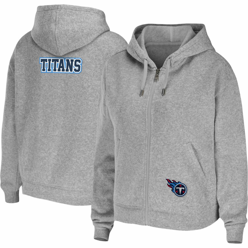 Tennessee Titans WEAR by Erin Andrews Women's Team Full-Zip Hoodie | NFL Discount