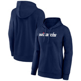 Navy Washington Wizards Women's Wordmark Alt Pullover Hoodie | NBA