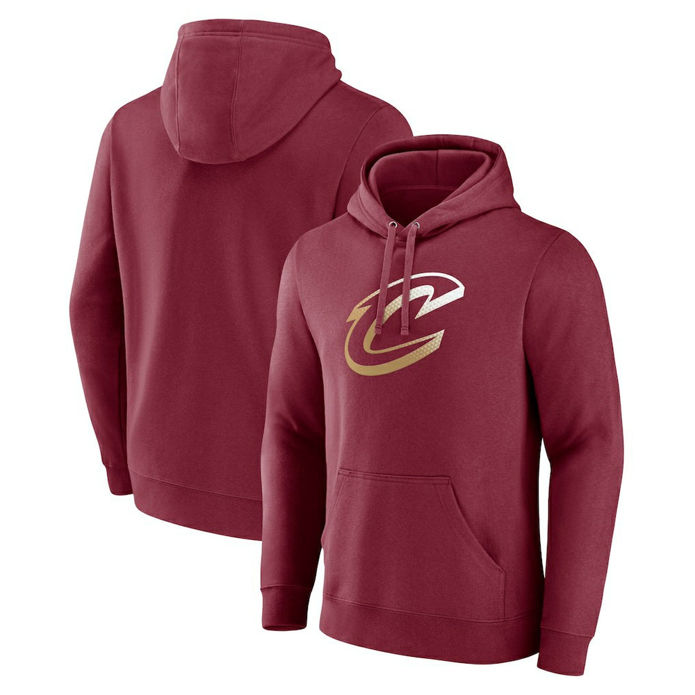 Wine Cleveland Cavaliers Women's Gradient Logo Pullover Hoodie sale | NBA