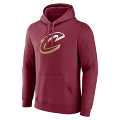 Wine Cleveland Cavaliers Women's Gradient Logo Pullover Hoodie sale | NBA