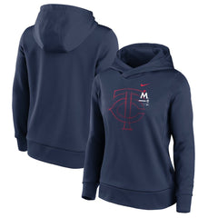 Minnesota Twins Nike Women's 2023 Big Game Fleece Pullover Hoodie - MLB Hoodies