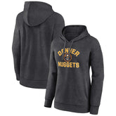 Charcoal Denver Nuggets Women's Overtime Pullover Hoodie sale | NBA