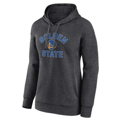Charcoal Golden State Warriors Women's Overtime Pullover Hoodie sale | NBA
