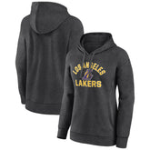 Charcoal Los Angeles Lakers Women's Overtime Pullover Hoodie | NBA