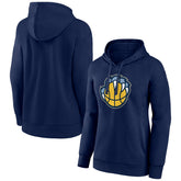 Navy Memphis Grizzlies Women's Alternate Logo Pullover Hoodie | NBA