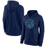 Navy Minnesota Timberwolves Women's Alternate Logo Pullover Hoodie | NBA