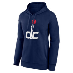 Navy Washington Wizards Women's Alternate Logo Pullover Hoodie | NBA