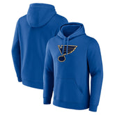 St. Louis Blues Fanatics Primary Logo Pullover Hoodie - NHL Hoodies