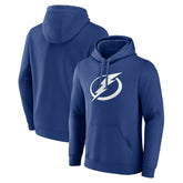 Tampa Bay Lightning Fanatics Primary Logo Pullover Hoodie - NHL Hoodies