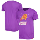 Purple Phoenix Suns Sportiqe Unisex Hardwood Classics Bingham Elevated T-Shirt | NBA