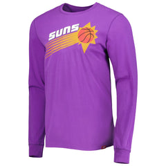 Purple Phoenix Suns Sportiqe Hardwood Classics Mohave Elevated Long Sleeve T-Shirt | NBA