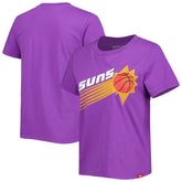 Purple Phoenix Suns Sportiqe Women's Hardwood Classics Arcadia Elevated T-Shirt | NBA