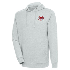 Cincinnati Reds Antigua Action Pullover Hoodie - MLB Hoodies