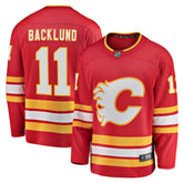 Mikael Backlund Calgary Flames Fanatics Home Breakaway Player Jersey - NHL Jerseys