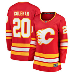 Blake Coleman Calgary Flames Fanatics Women's Home Breakaway Player Jersey - NHL Jerseys