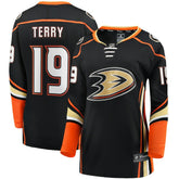 Troy Terry Anaheim Ducks Fanatics Women's Home Team Breakaway Player Jersey - NHL Jerseys