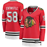 MacKenzie Entwistle Chicago Blackhawks Fanatics Women's Home Breakaway Player Jersey - NHL Jerseys