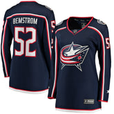 Emil Bemstrom Columbus Blue Jackets Fanatics Women's Home Breakaway Player Jersey - NHL Jerseys
