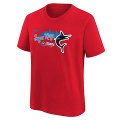 Miami Marlins Nike Youth City Connect Graphic T-Shirt - MLB T-shirts